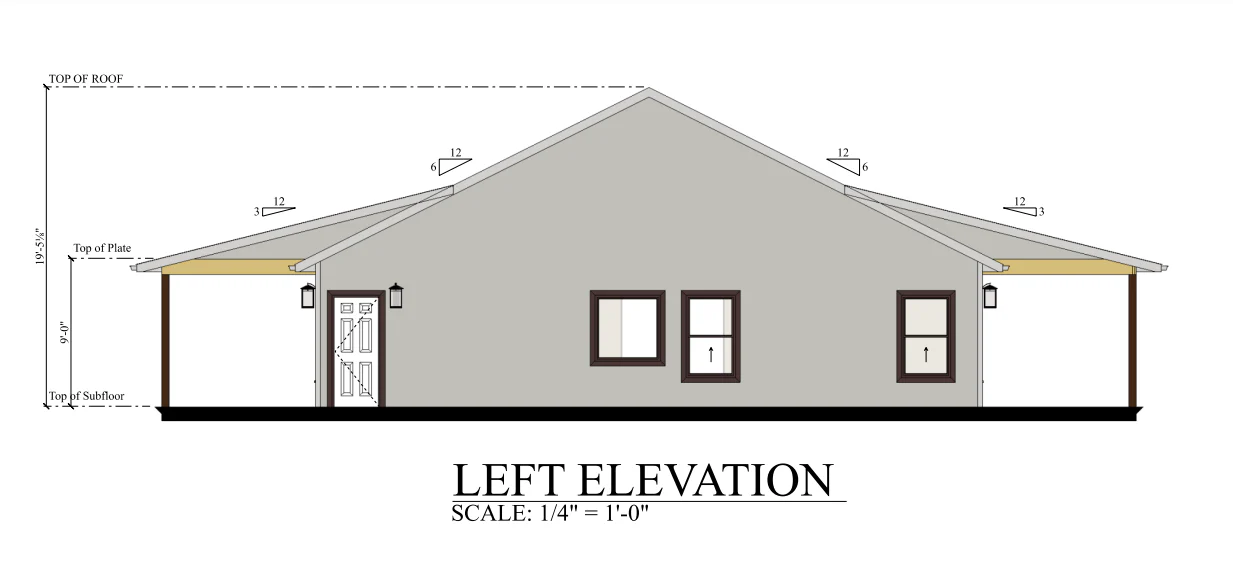 PL-62522 Noah Barndominium House Plan - Image 10