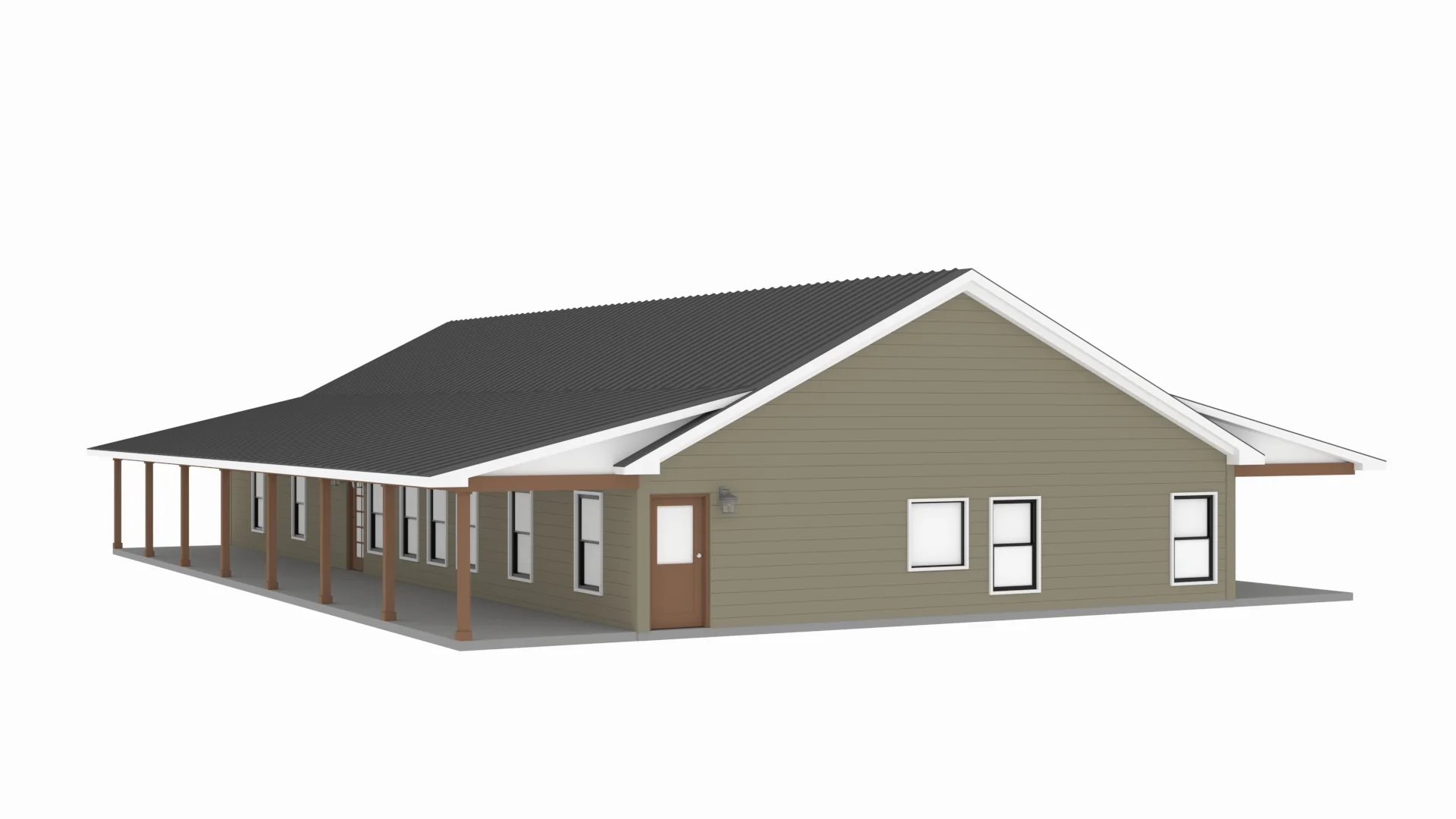 PL-62522 Noah Barndominium House Plan - Image 6