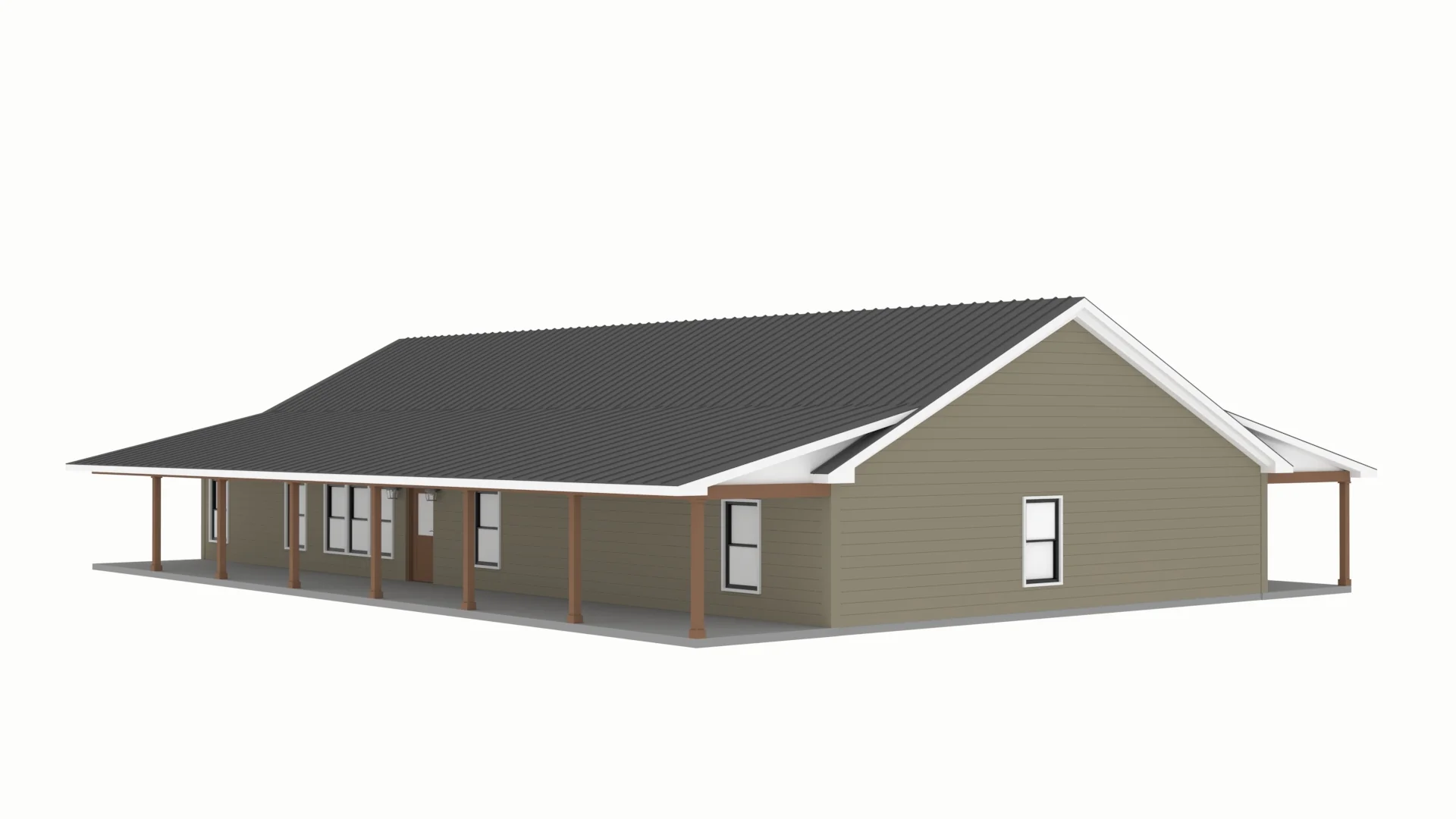 PL-62522 Noah Barndominium House Plan - Image 7