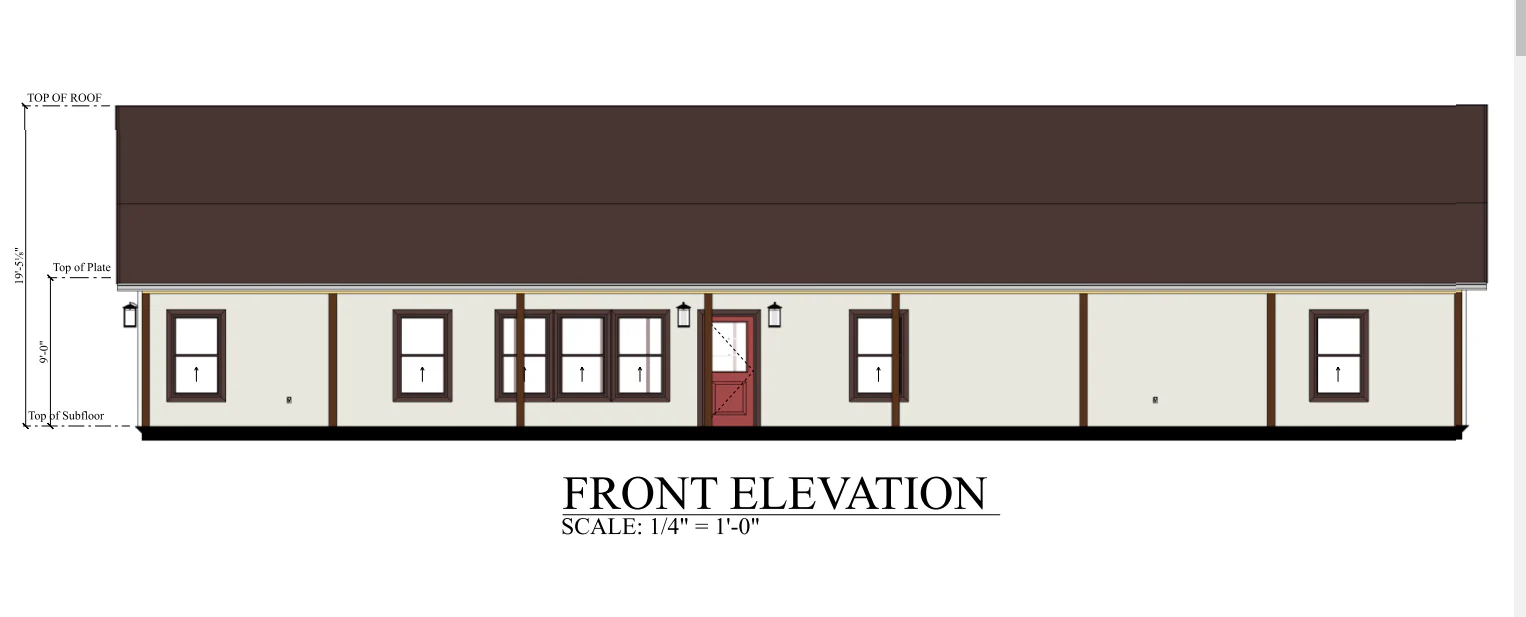 PL-62522 Noah Barndominium House Plan - Image 8