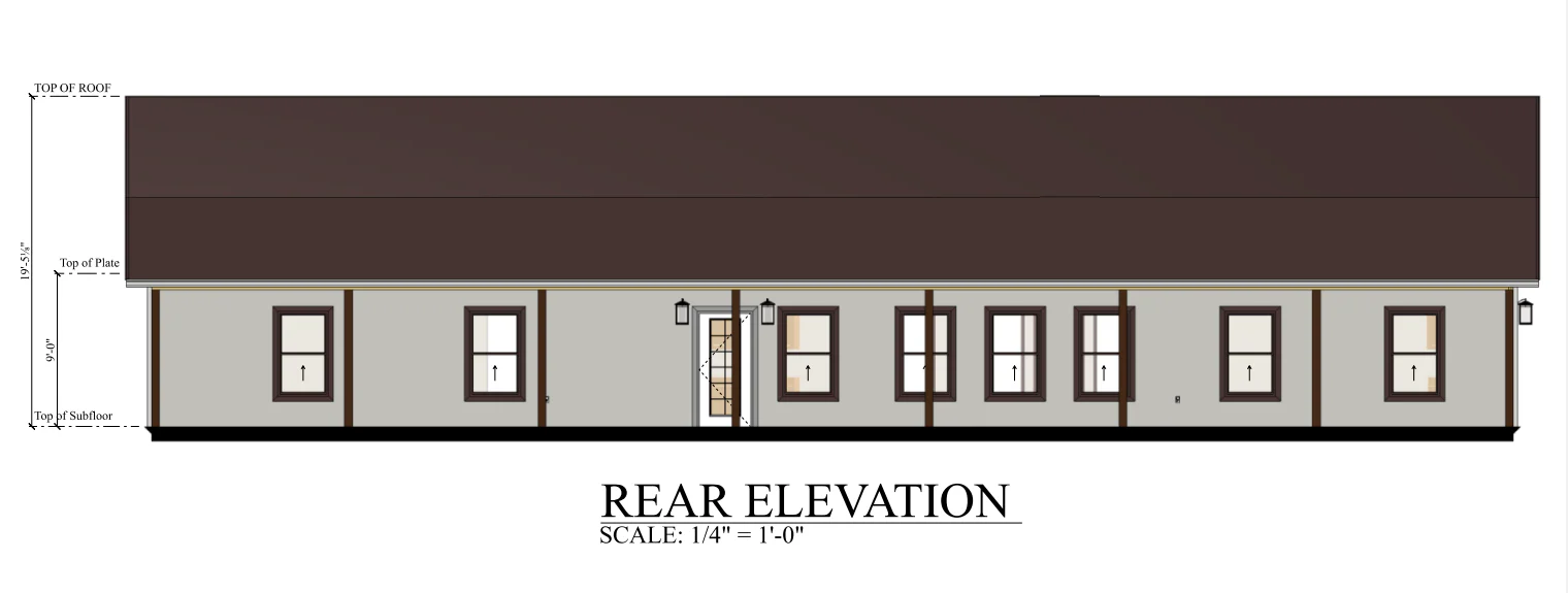PL-62522 Noah Barndominium House Plan - Image 9