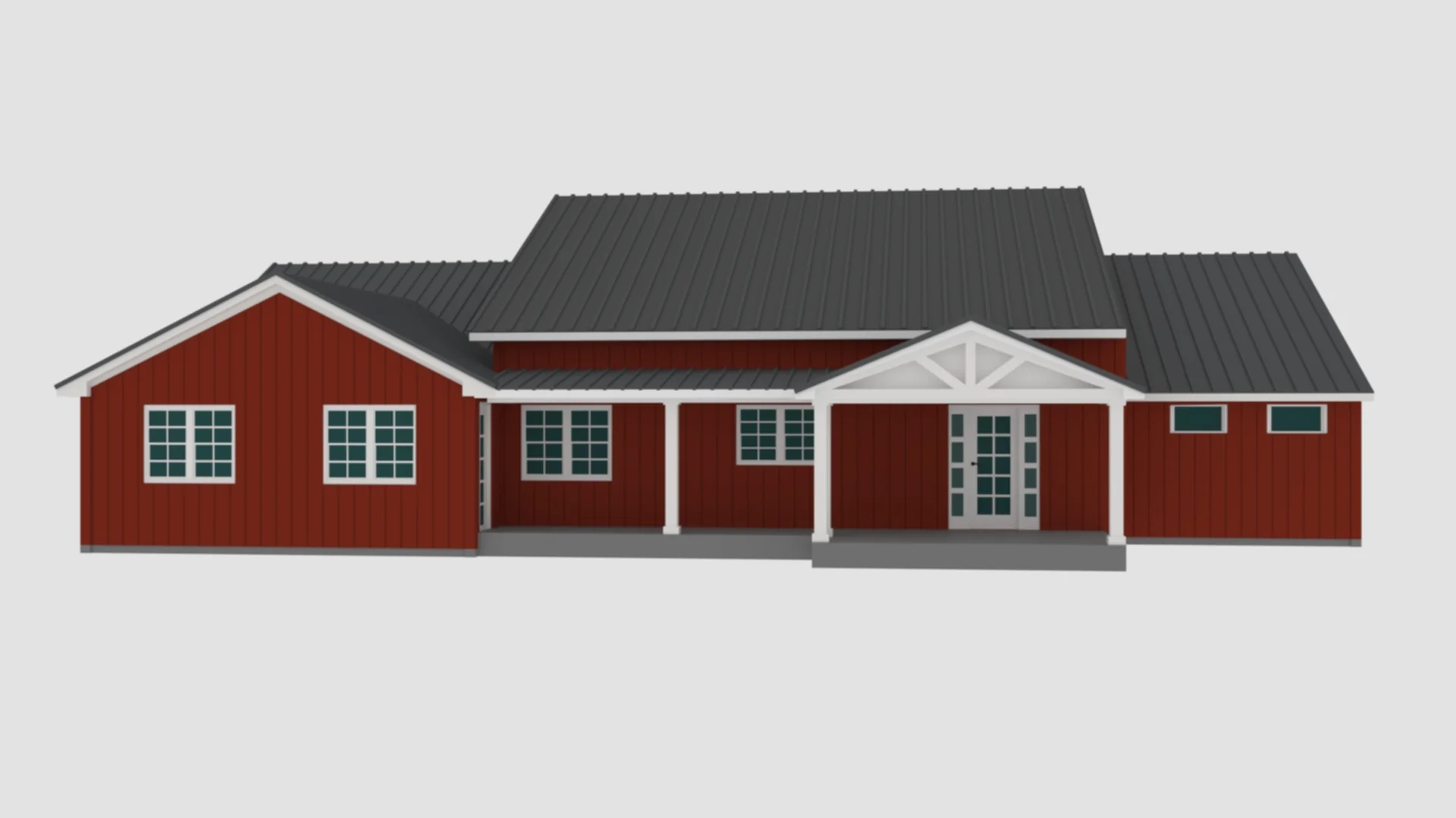 PL-62650 Oakdale Barndominium House Plan - Image 15