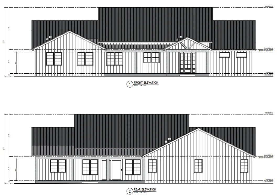 PL-62650 Oakdale Barndominium House Plan - Image 19