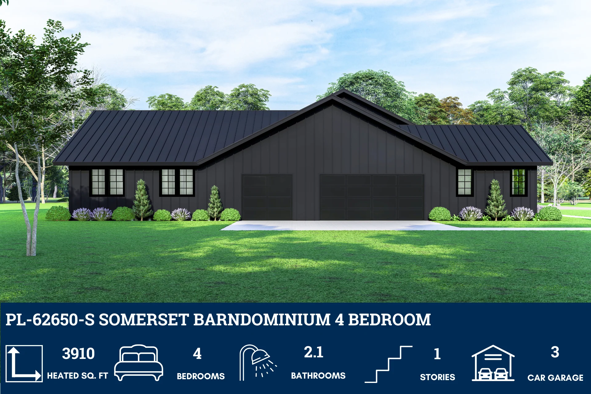 PL-62650-S Somerset Barndominium House Plan - Image 10