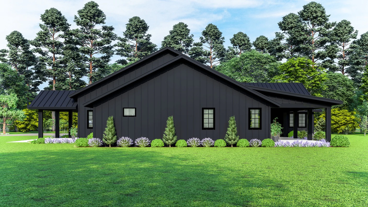 PL-62650-S Somerset Barndominium House Plan - Image 6