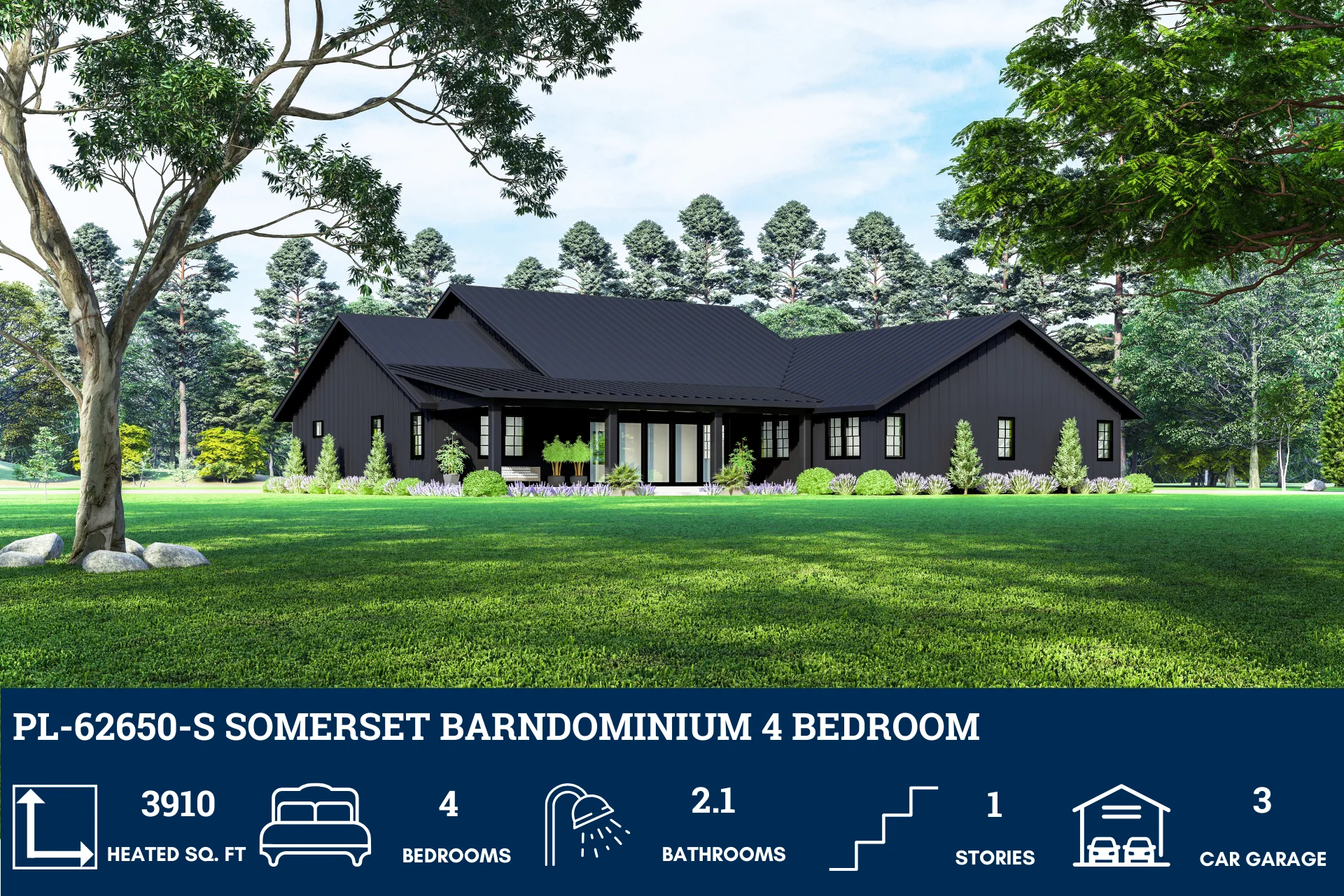 PL-62650-S Somerset Barndominium House Plan - Image 9