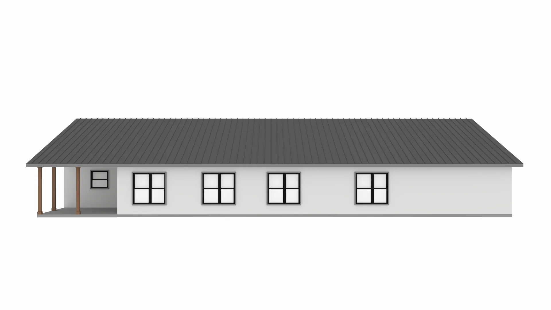 PL-62740 Halligan Barndominium House Plan - Image 4