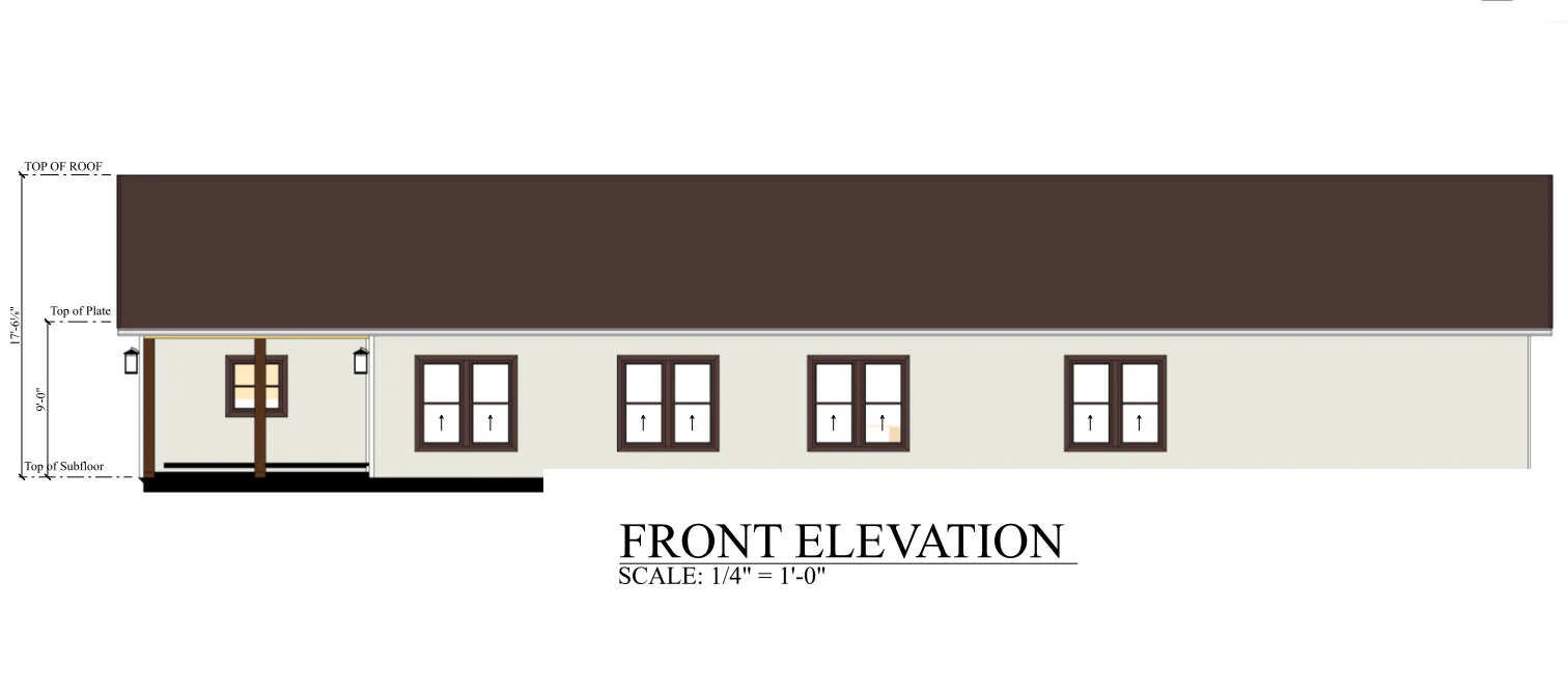 PL-62740 Halligan Barndominium House Plan - Image 8
