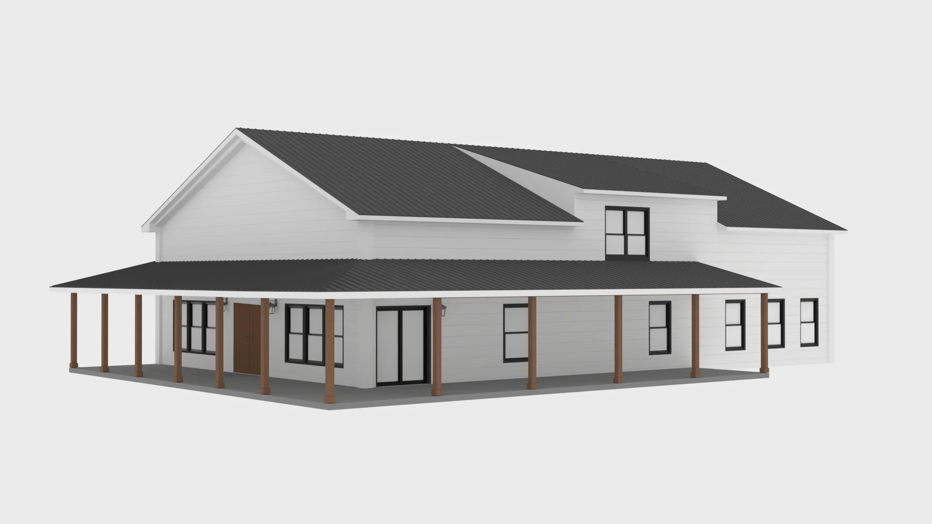 PL-62748 Ainsley Barndominium House Plan - Image 4