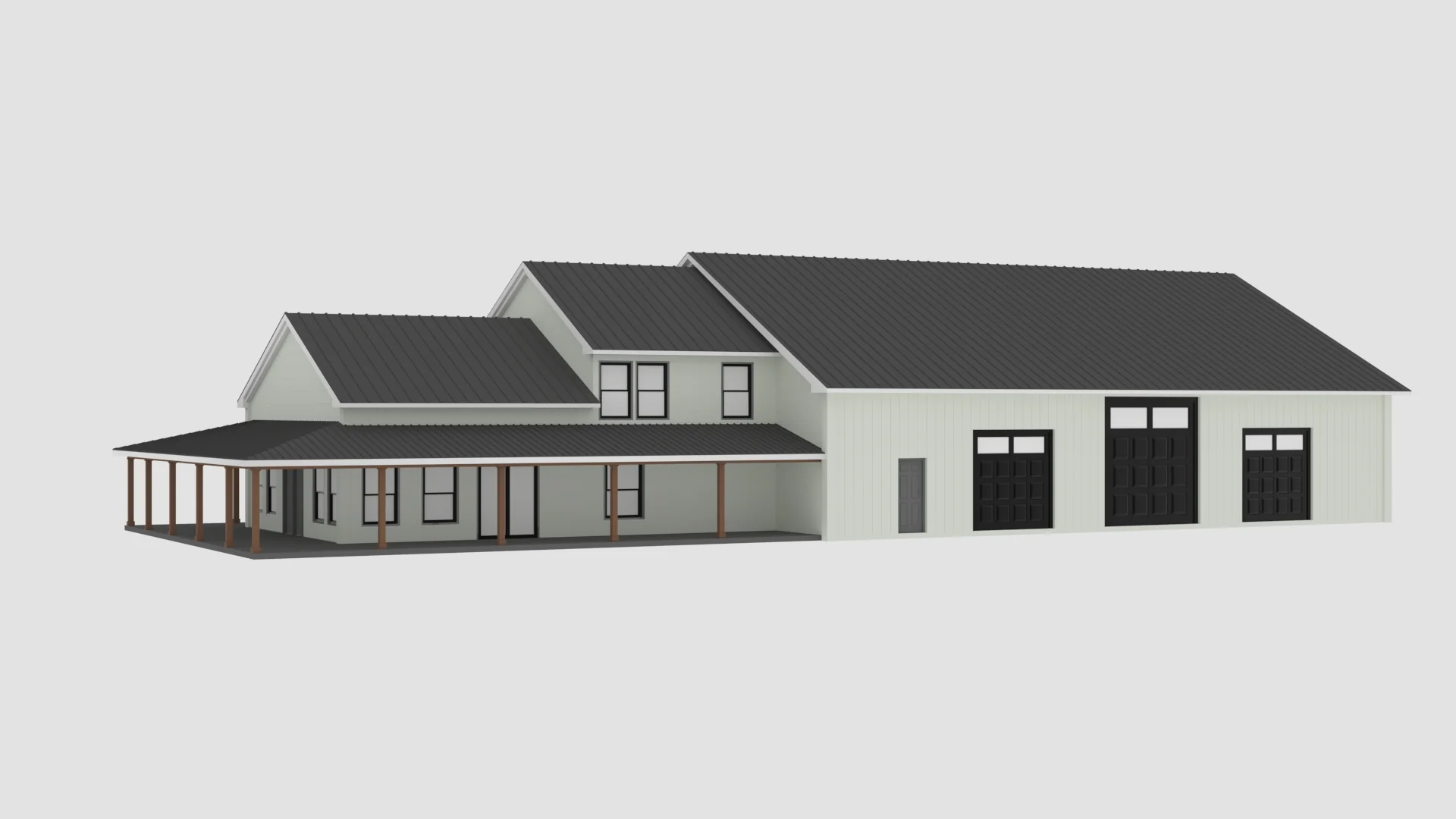 PL-62749 Wellington Barndominium House Plan - Image 7