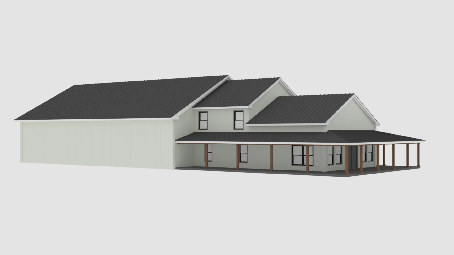 PL-62749 Wellington Barndominium House Plan - Image 8