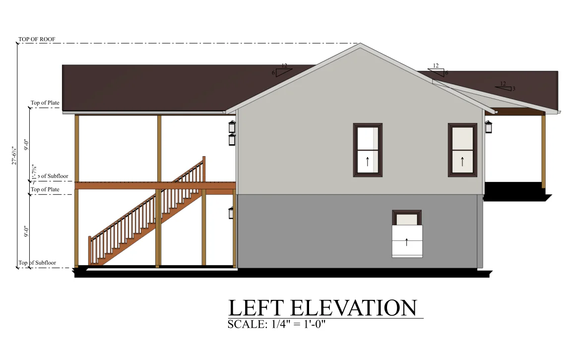 PL-62777 Crystal Barndominium House Plan - Image 12