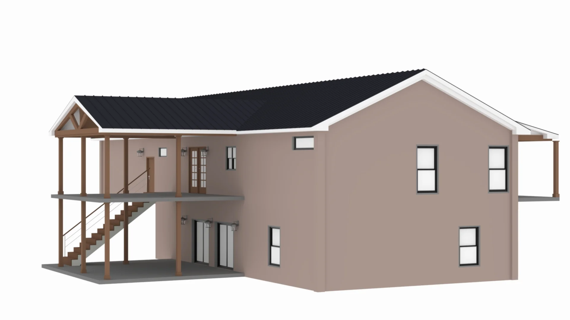 PL-62777 Crystal Barndominium House Plan - Image 8