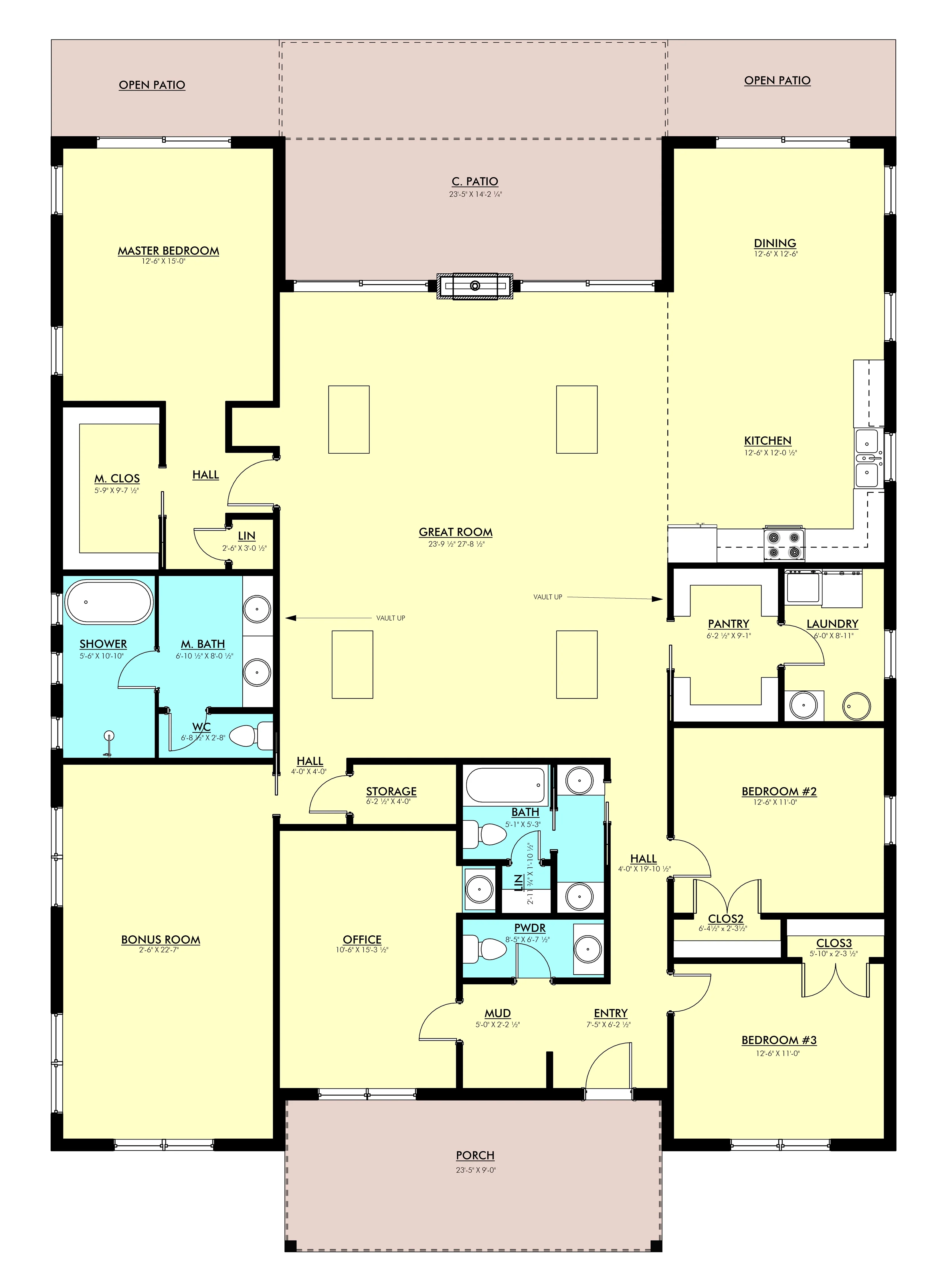 PL-62830 Ruby Barndominium House Plan - Image 10
