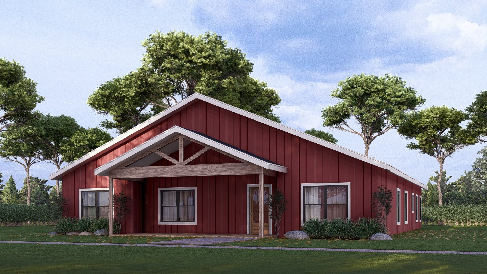 PL-62830 Ruby Barndominium House Plan - Image 6