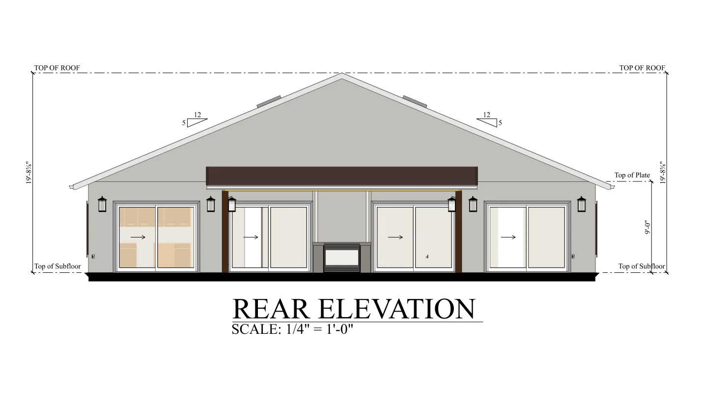 PL-62830 Ruby Barndominium House Plan - Image 9