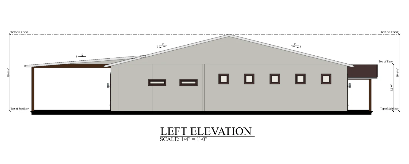 PL-62834 Edison Barndominium House Plan - Image 14