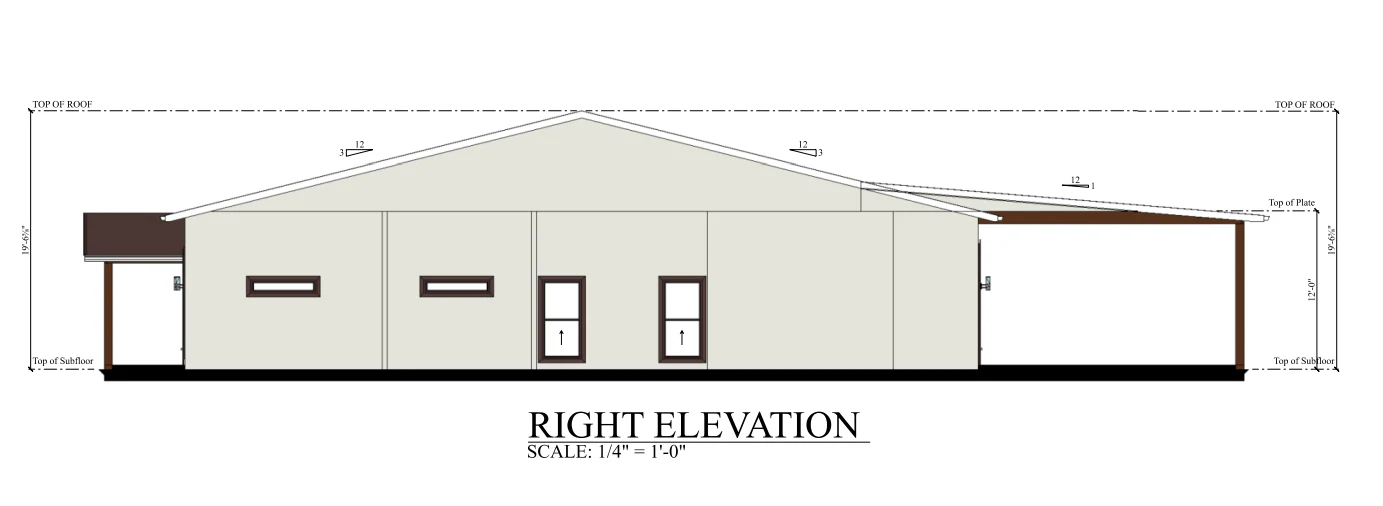 PL-62834 Edison Barndominium House Plan - Image 15