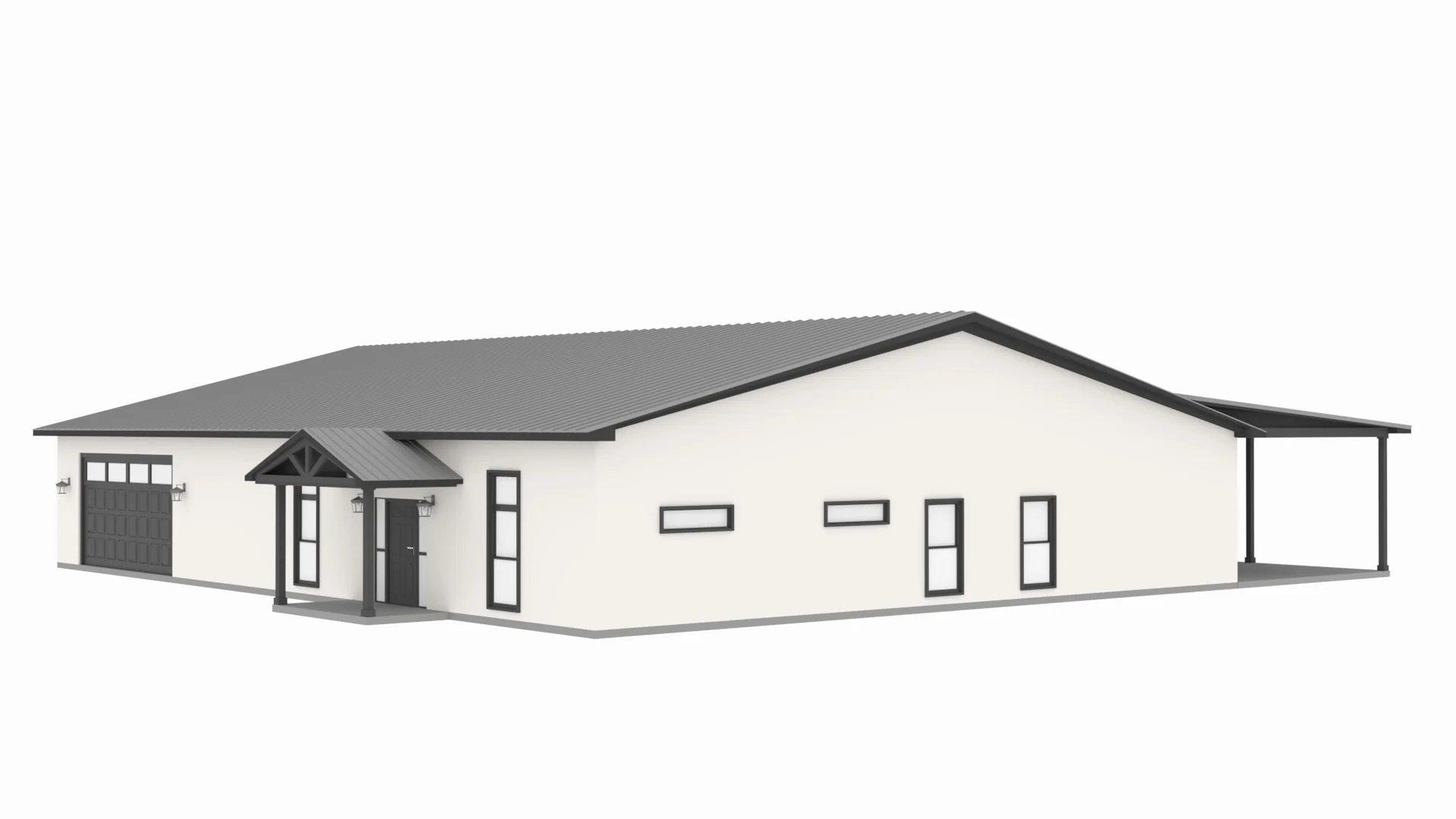 PL-62834 Edison Barndominium House Plan - Image 9