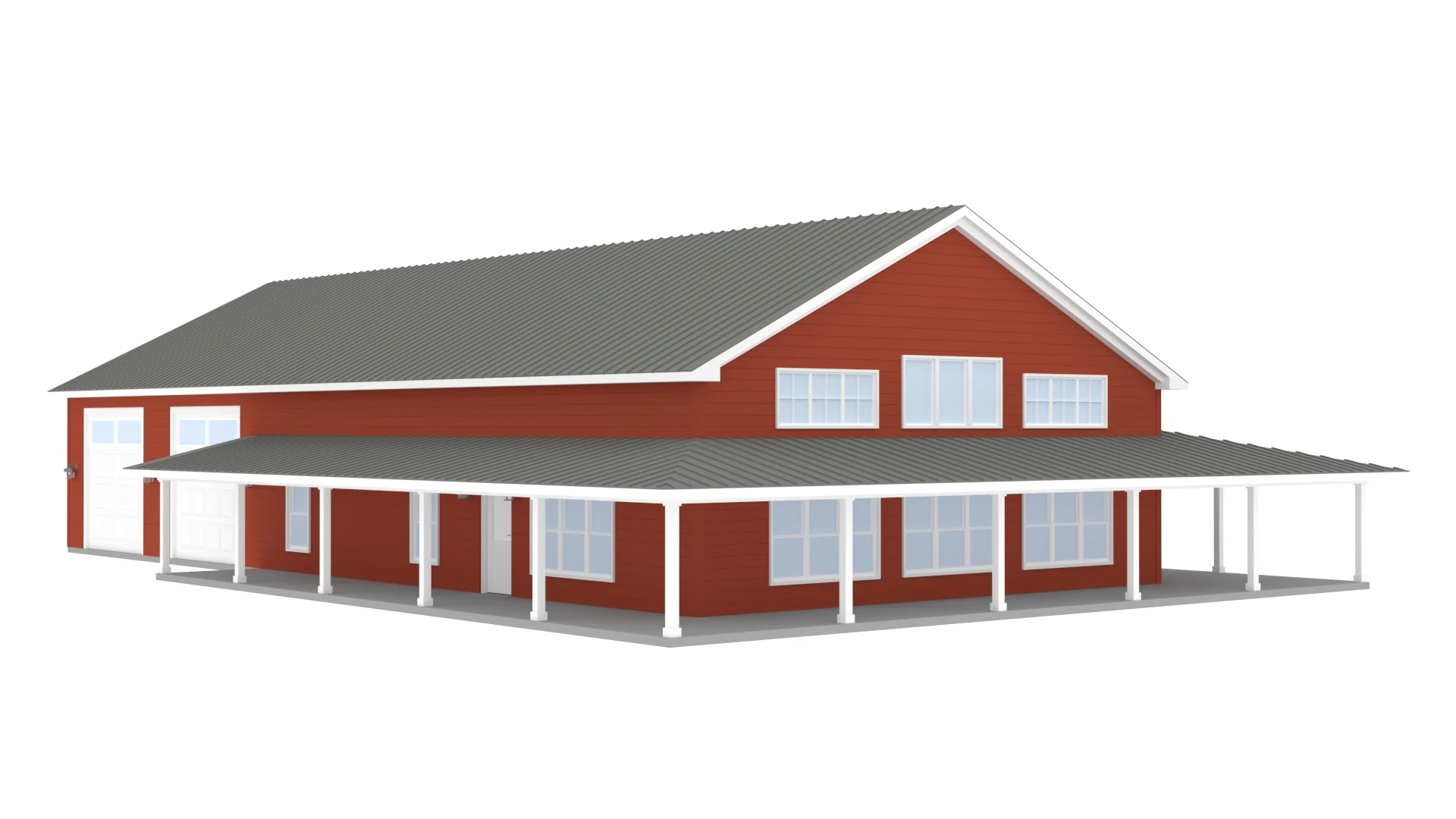 PL-62836 Stanley Barndominium House Plan - Image 10