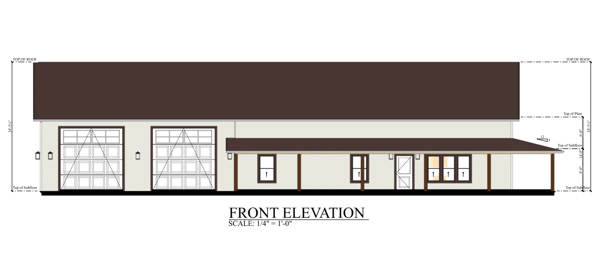 PL-62836 Stanley Barndominium House Plan - Image 13