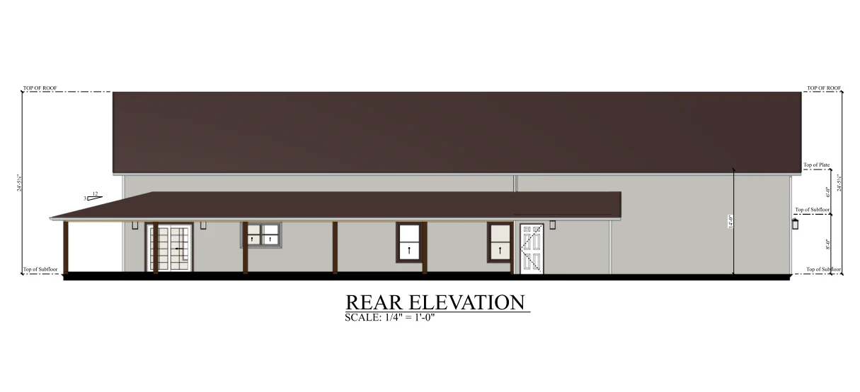 PL-62836 Stanley Barndominium House Plan - Image 14