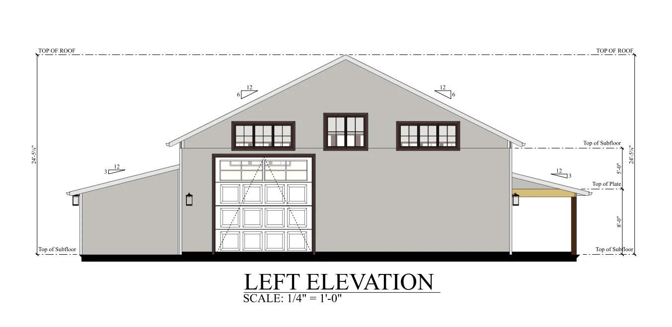 PL-62836 Stanley Barndominium House Plan - Image 15