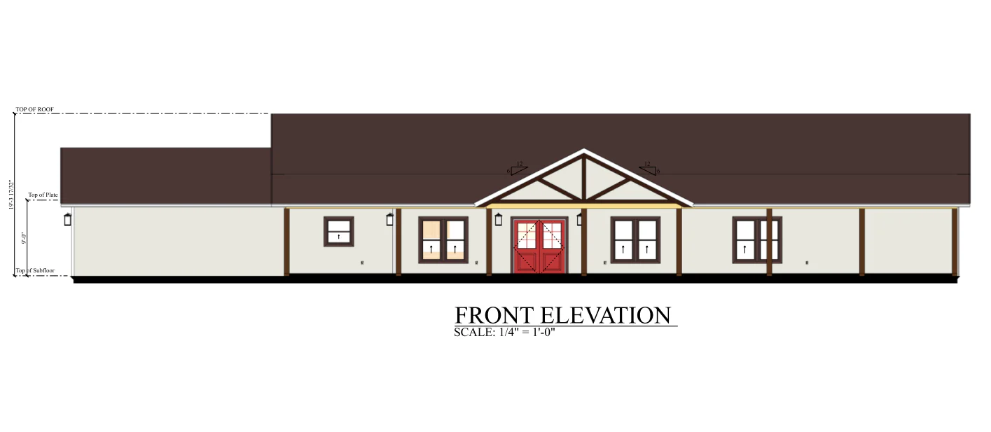 PL-62837 Hawk Barndominium House Plan - Image 13