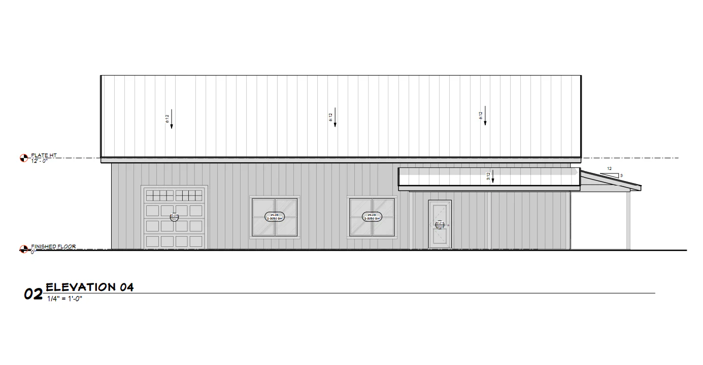 PL-62838 Floyd Barndominium House Plan - Image 5