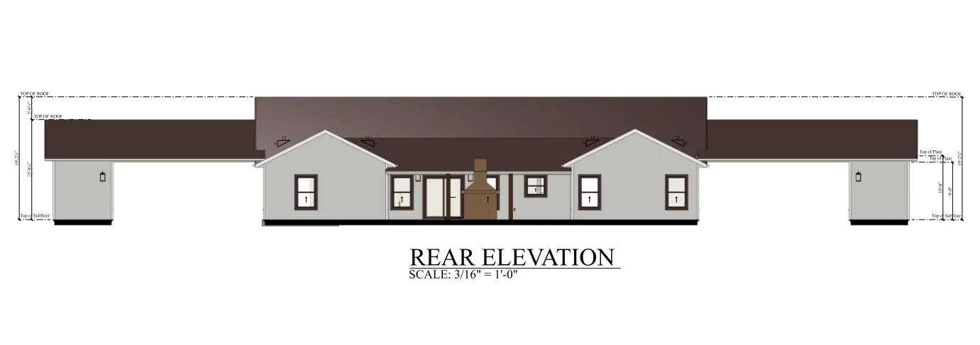 PL-62839 Wilkerson Barndominium House Plan - Image 3