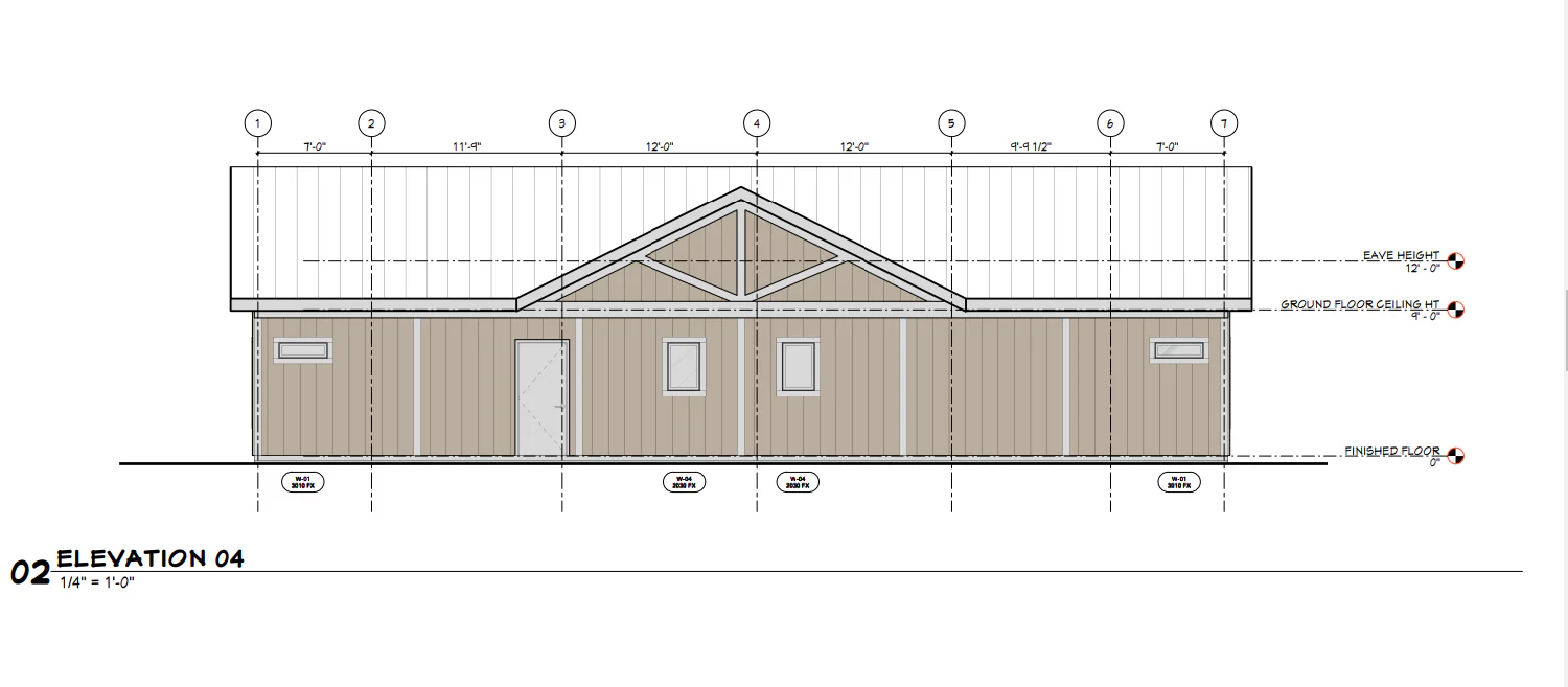 PL-62840 Dean Barndominium House Plan - Image 5
