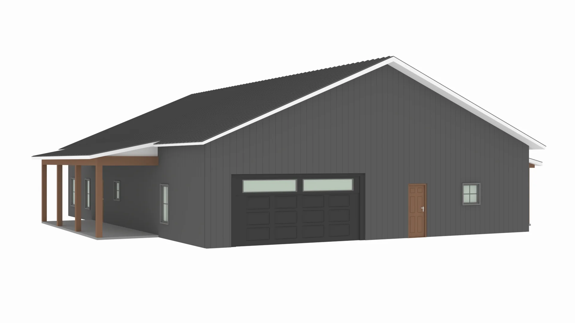 PL-62841-B Beth Barndominium House Plan - Image 12