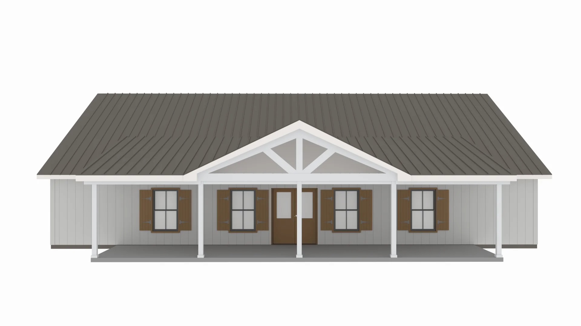 PL-62841 Donnahoe Barndominium House Plan - Image 13