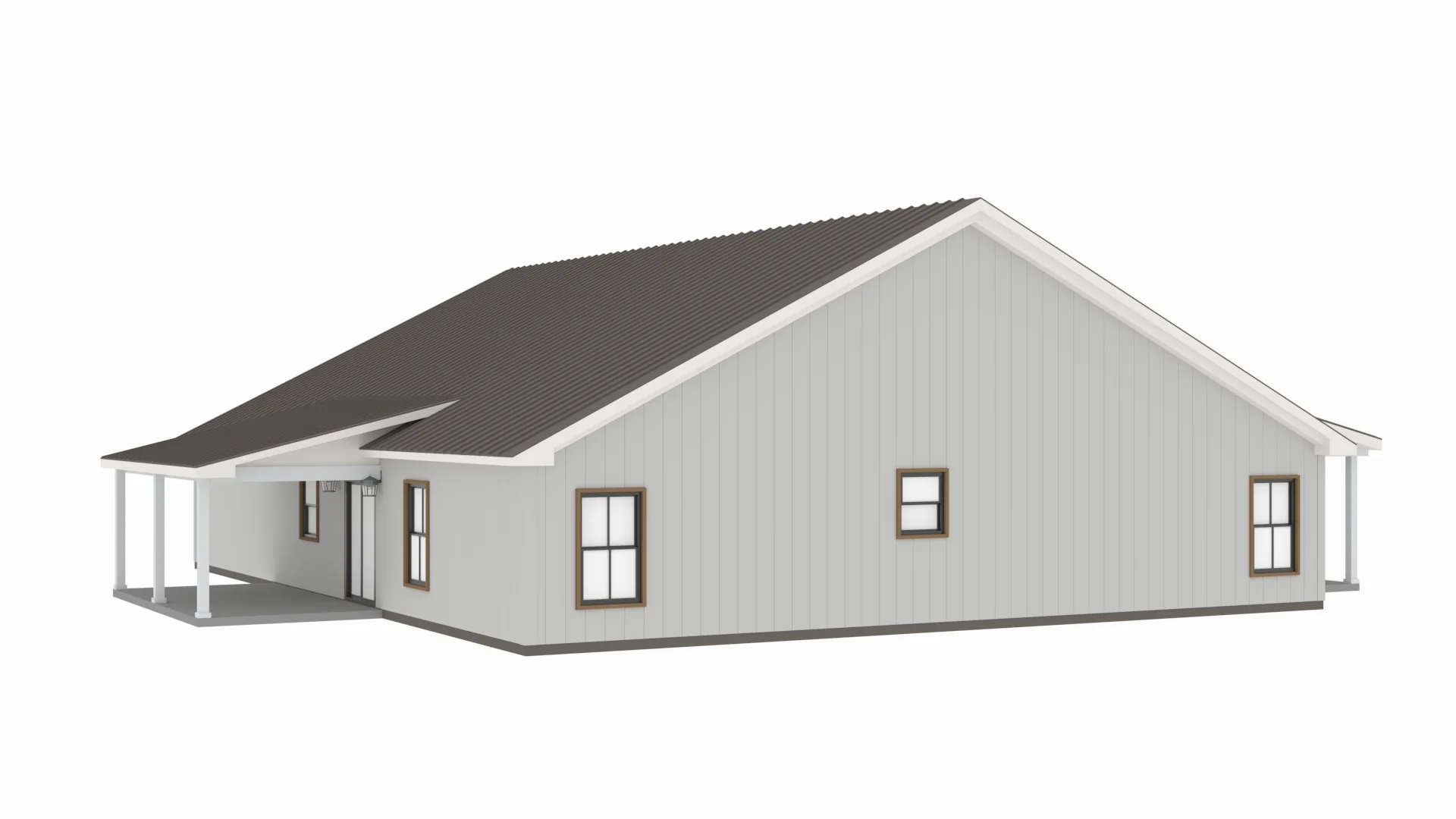 PL-62841 Donnahoe Barndominium House Plan - Image 16