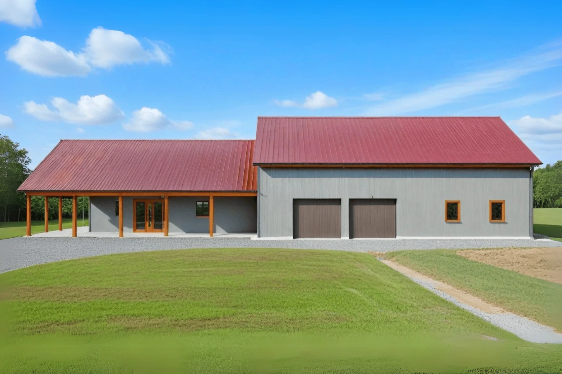 PL-62843 Garst Barndominium House Plan - Image 5