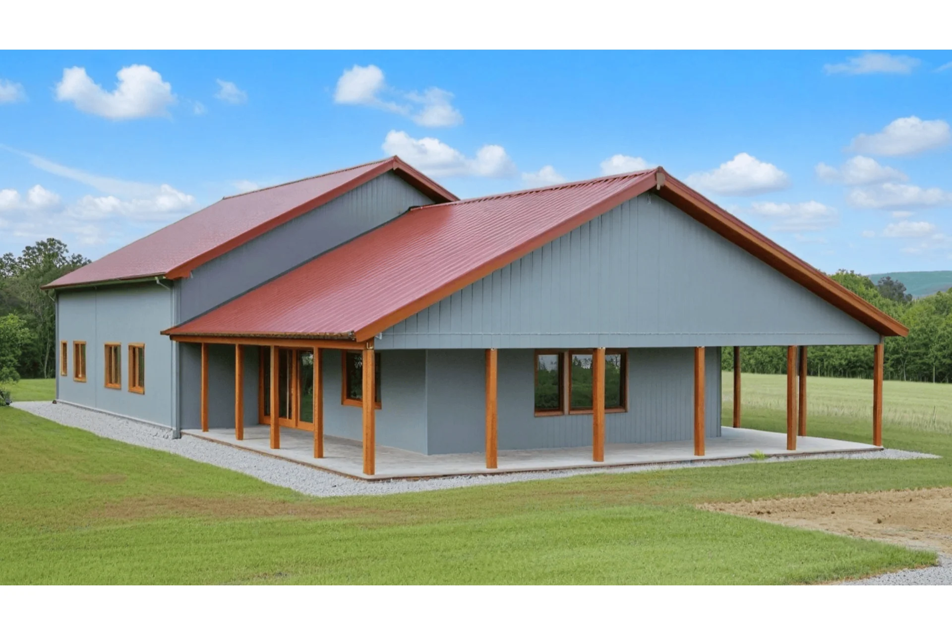 PL-62843 Garst Barndominium House Plan - Image 7