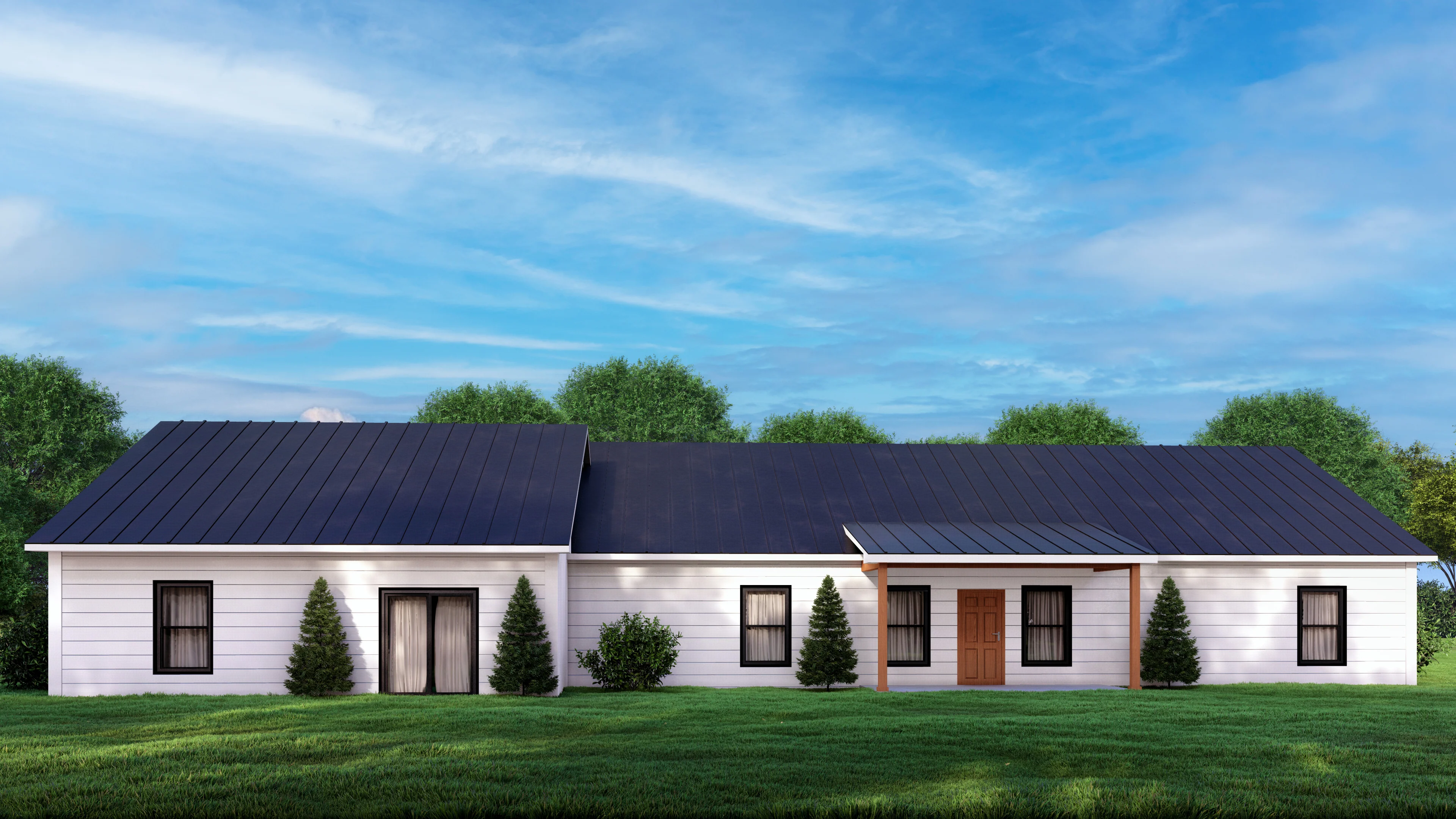 PL-63001 Shayna Barndominium House Plan - Image 3