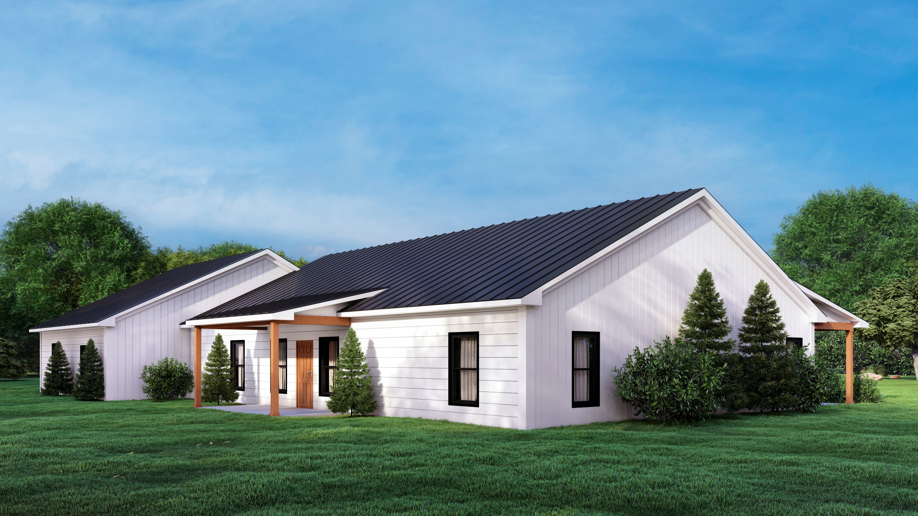 PL-63001 Shayna Barndominium House Plan - Image 5