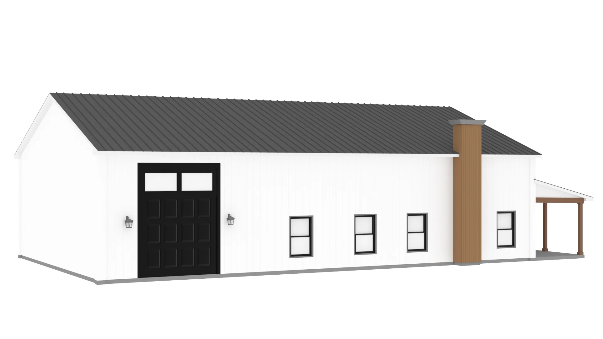 PL-63002 Graham Barndominium House Plan - Image 11