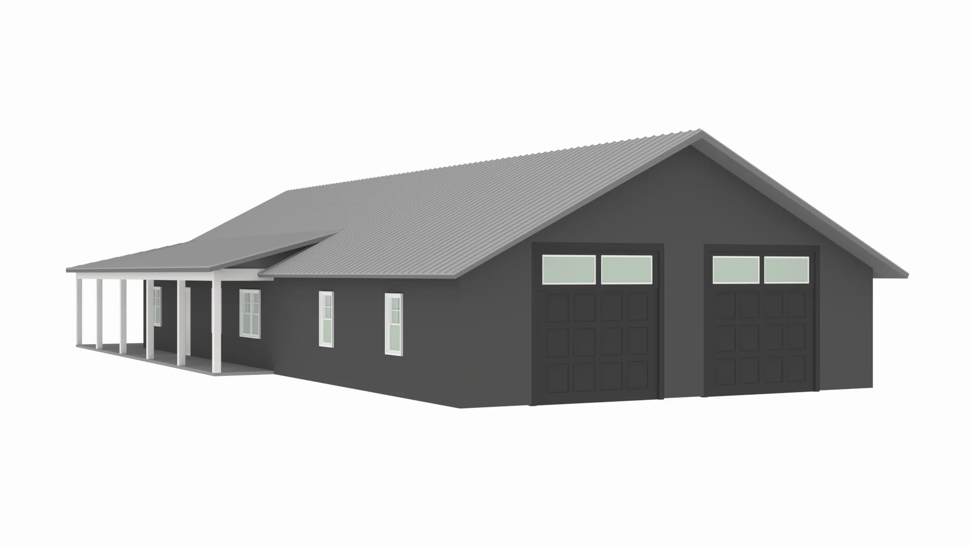 PL-63301 Windermere Barndominium House Plan - Image 10