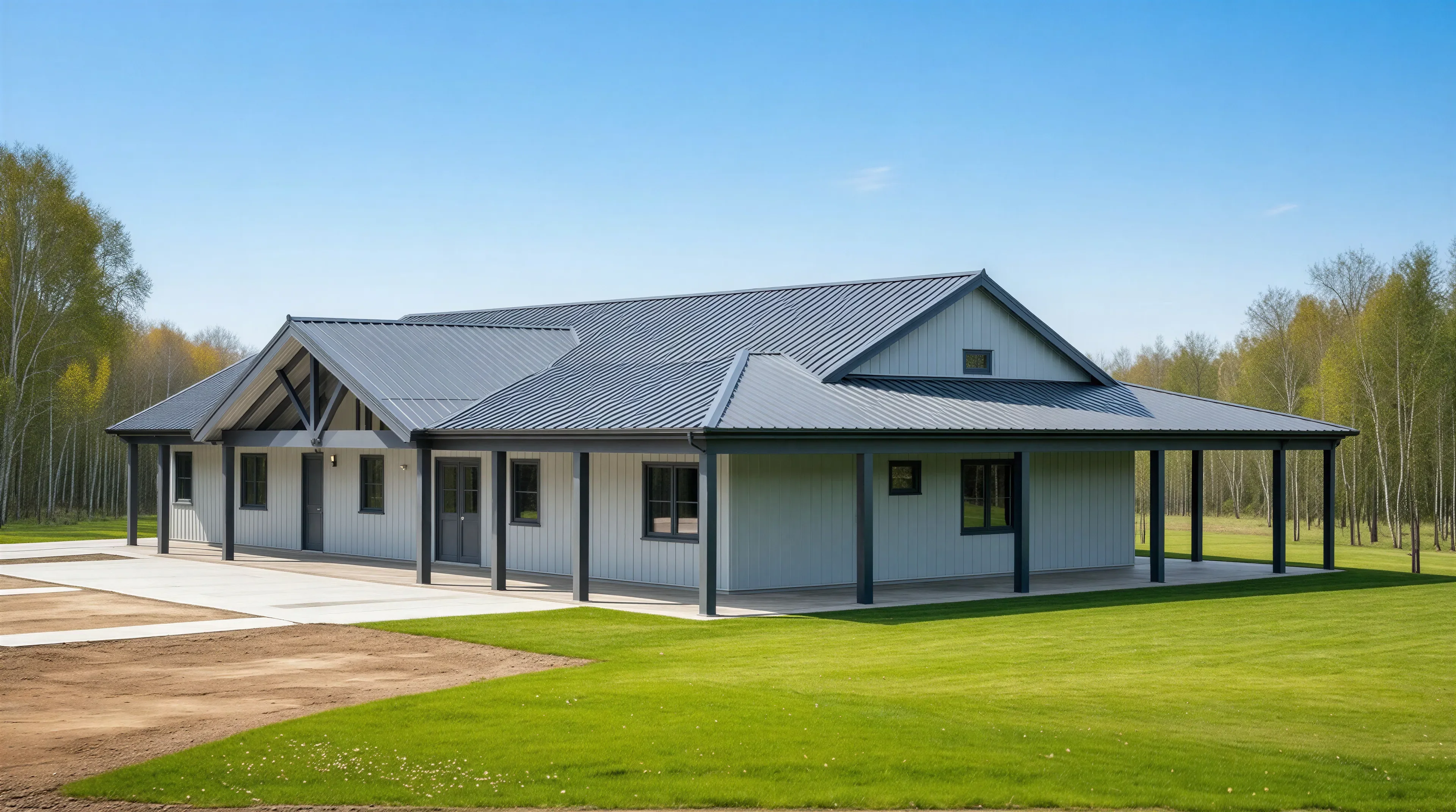 PL-63301 Windermere Barndominium House Plan - Image 5