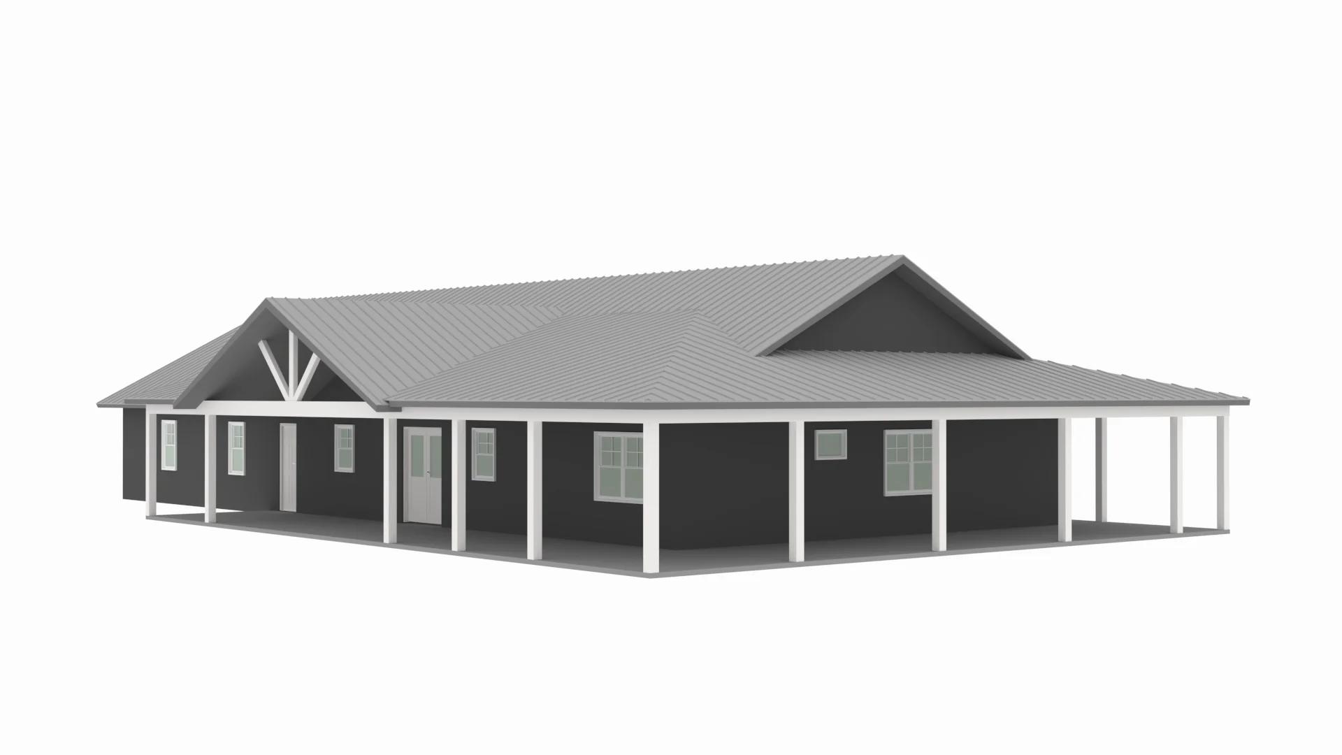 PL-63301 Windermere Barndominium House Plan - Image 8