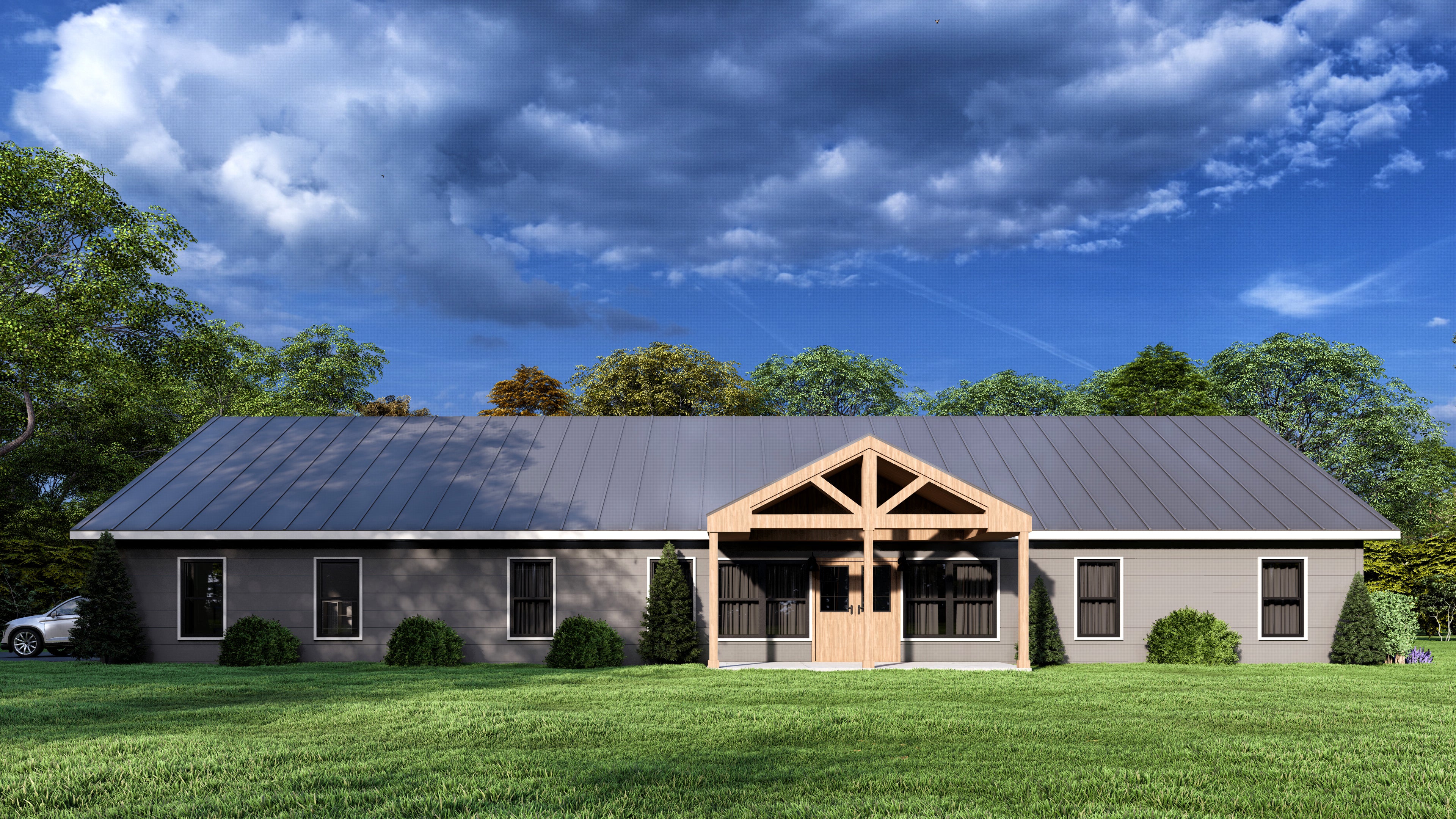 PL-64001 Skipper Barndominium House Plan - Image 2