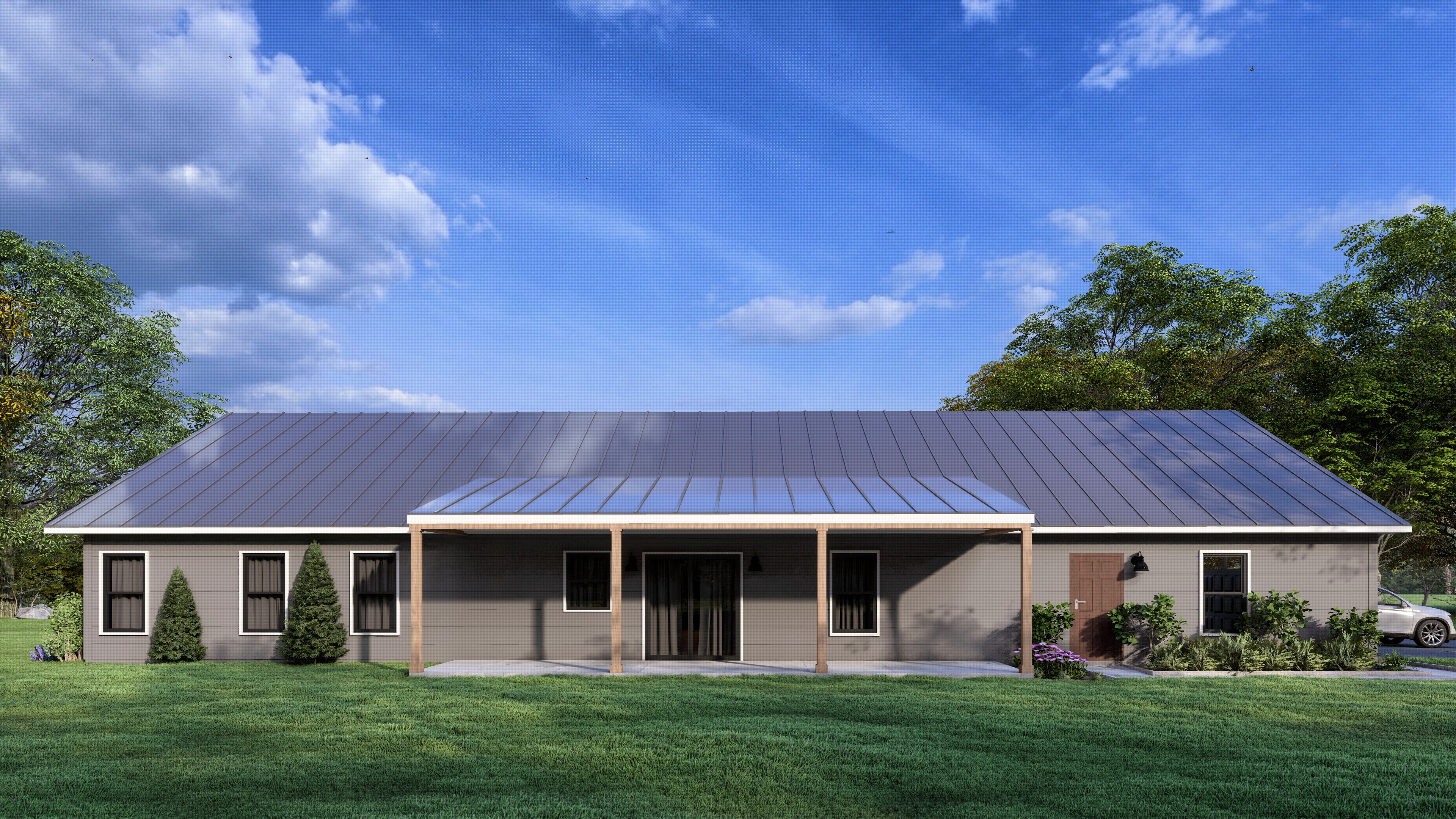 PL-64001 Skipper Barndominium House Plan - Image 3