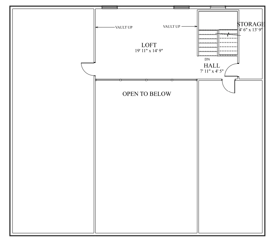 PL-64002 Gillian Barndominium House Plan - Image 5