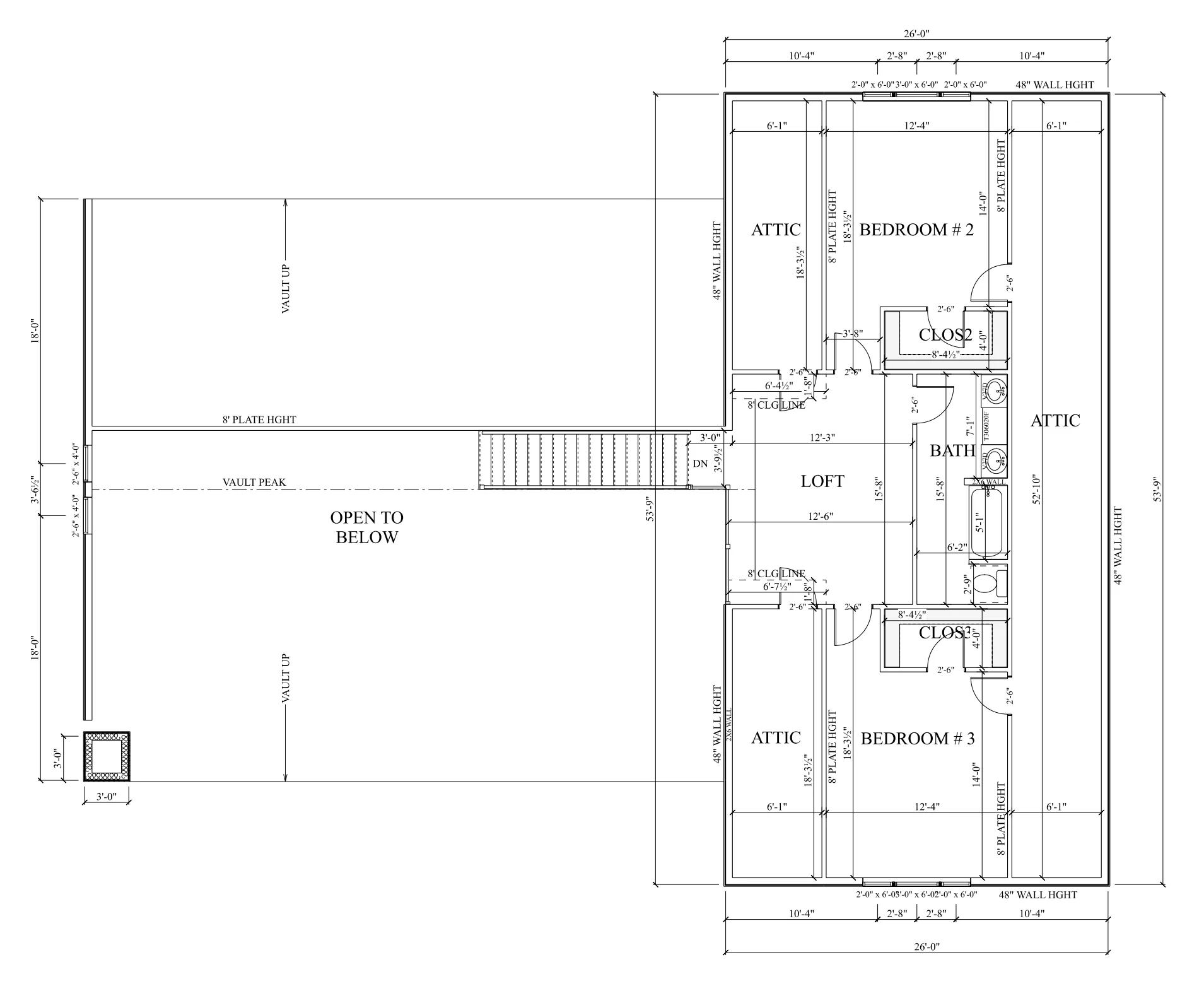 PL-64003 Vivian Barndominium House Plan - Image 10