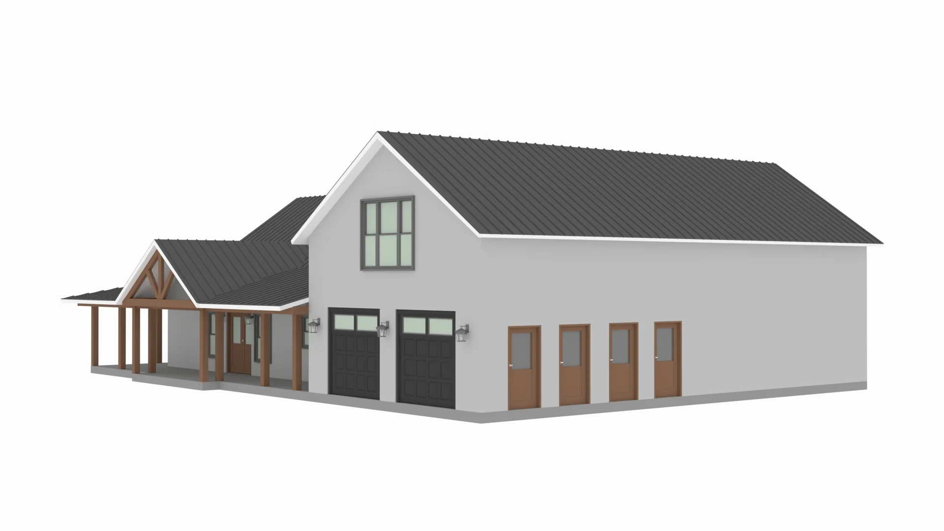 PL-64003 Vivian Barndominium House Plan - Image 4
