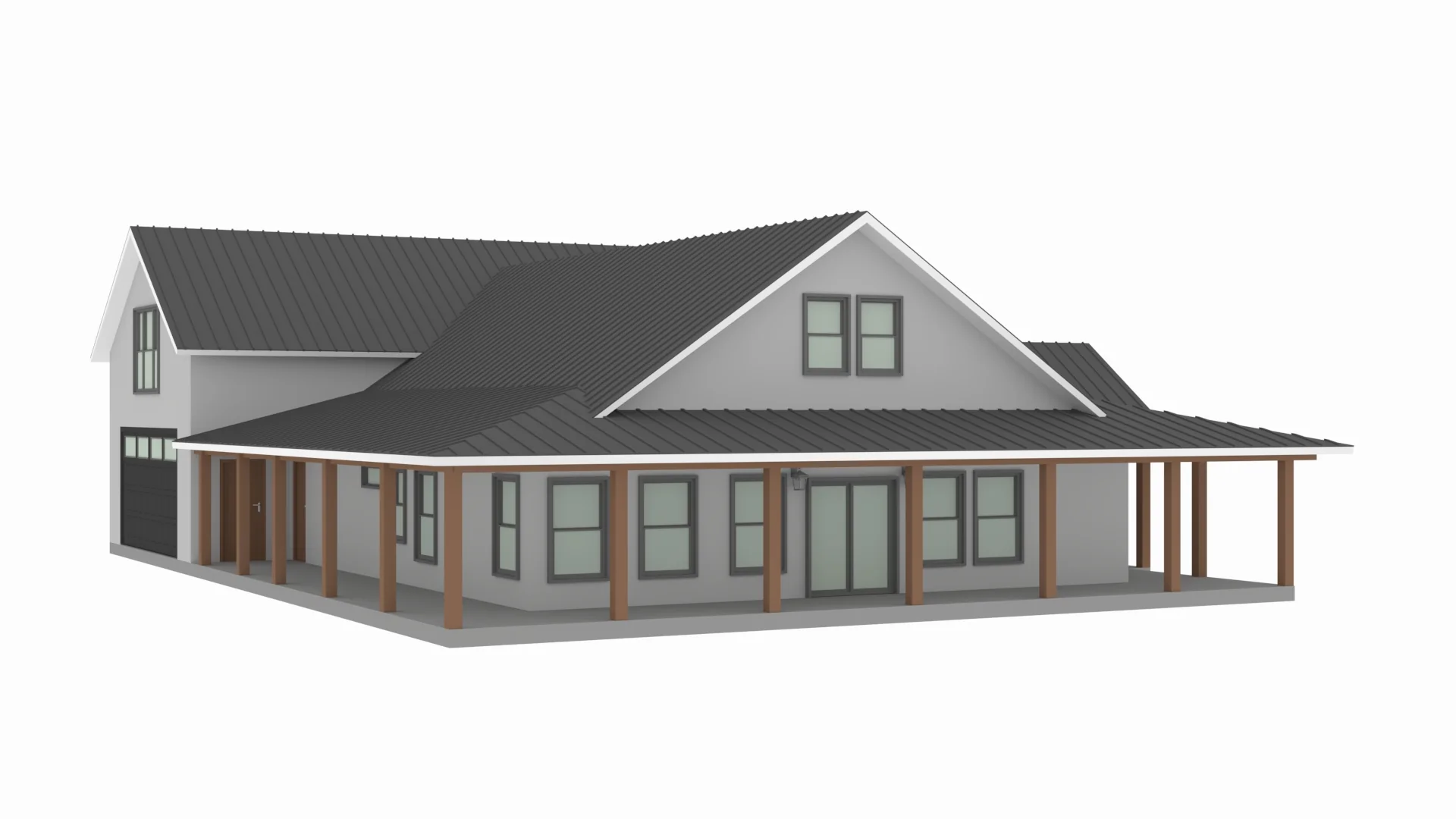 PL-64003 Vivian Barndominium House Plan - Image 5
