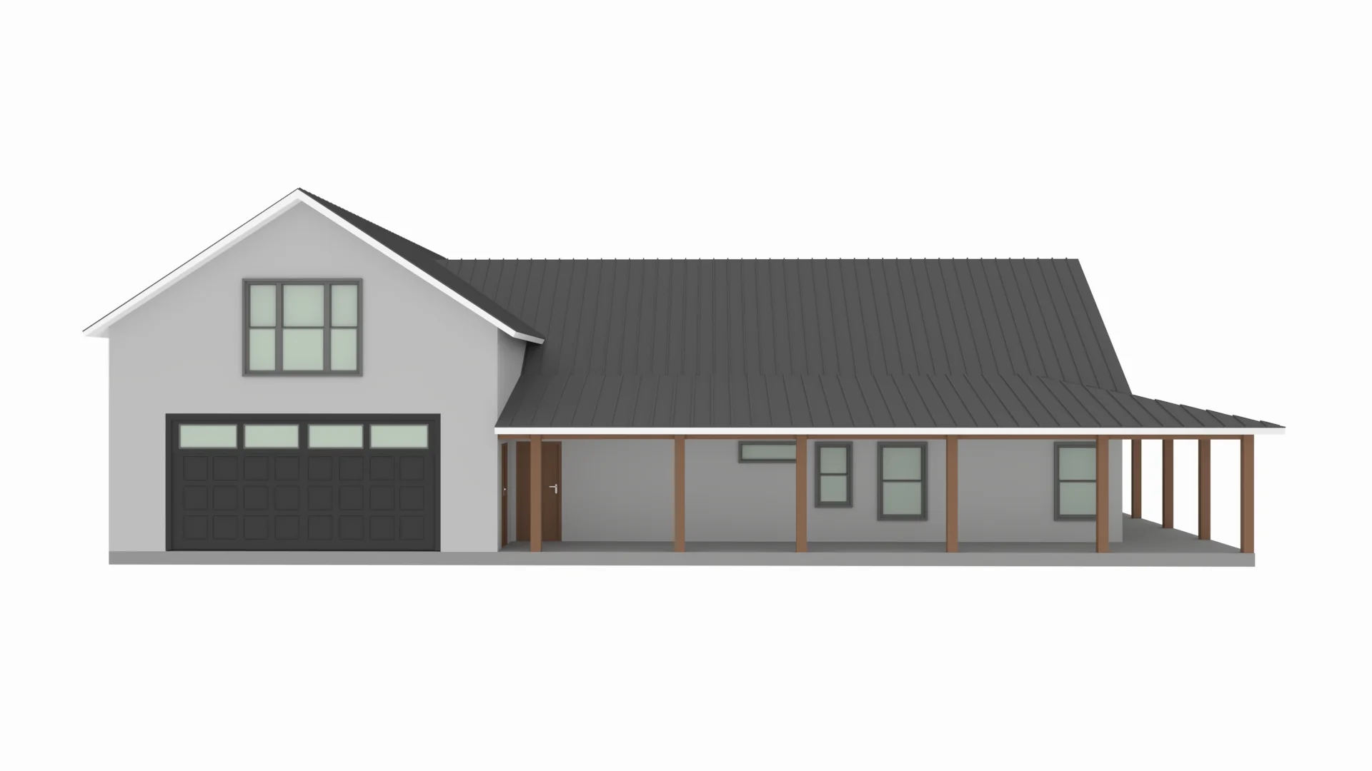 PL-64003 Vivian Barndominium House Plan - Image 6