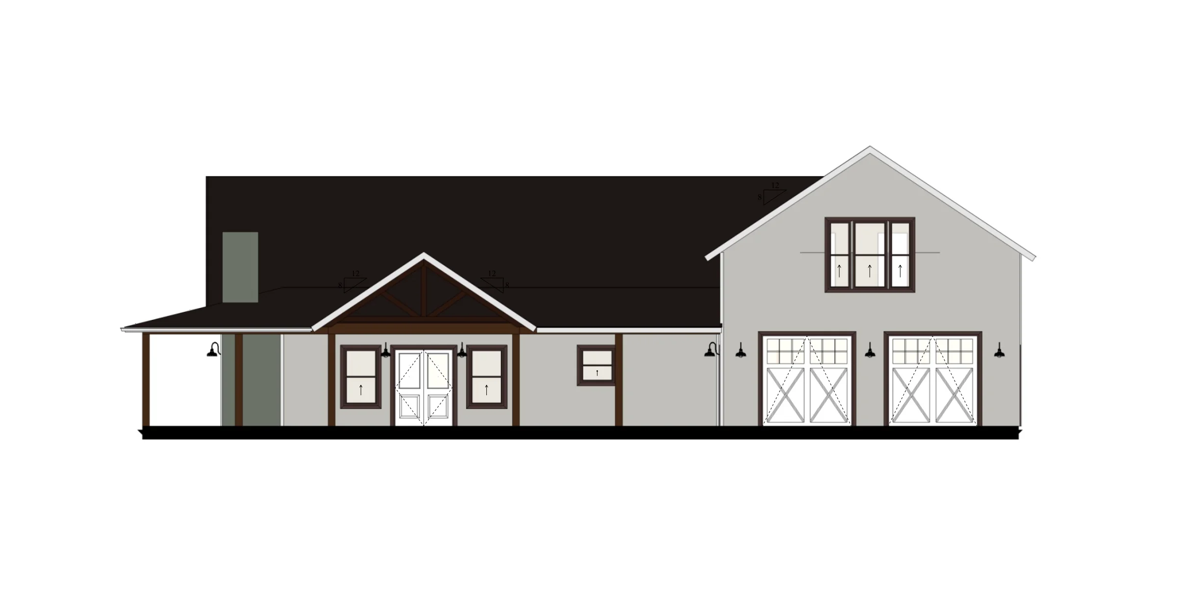 PL-64003 Vivian Barndominium House Plan - Image 7